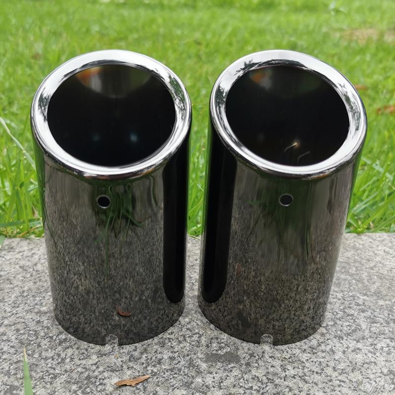 For Volkswagen Beetle VW 2012-2018 Car Exhaust Tip Muffler End Pipe Stainless Steel Tailpipe Cover Auto Parts Modificaton