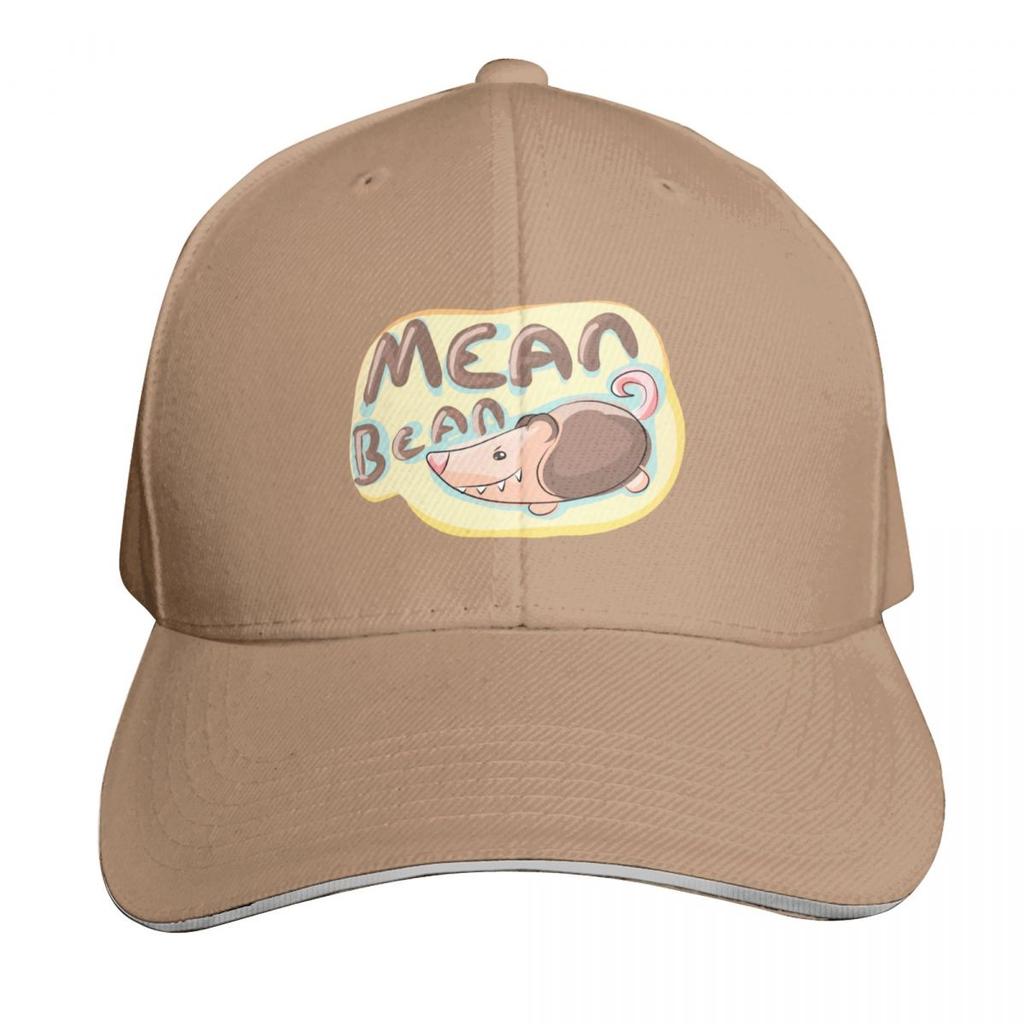 Mean Bean Opossum Baseball Cap Rave foam party Hat fashionable Designer Hat Golf Unisex Womens