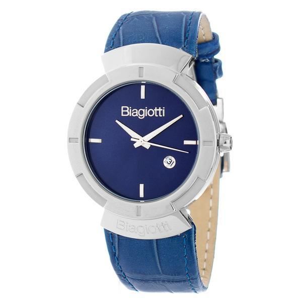 Montre Homme Laura Biagiotti LB0033M-02 - Quartz - Adulte - Bleu - Cuir