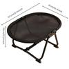 Sturdy Elevated Pet Bed | Breathable, Foldable Cot, Portable, Dog Hammock