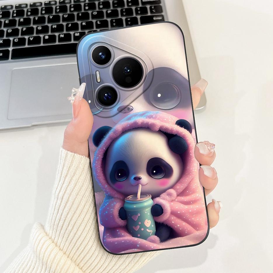 For Huawei Pura 70 Pro 5G Case Cute Cartoon Cover Shockproof Soft TPU Phone Cases For Huawei Pura 70 Pro Plus Pura70 Pro+ Fundas