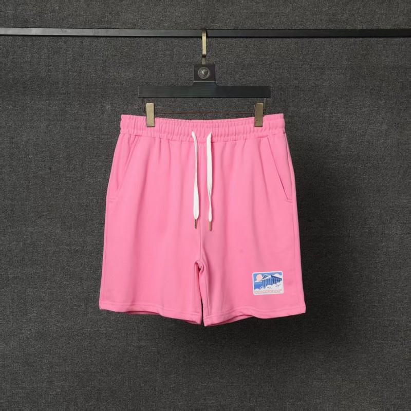 Mens Casual Shorts Cotton Blend Loose Fit Printed Short Pants Men Women