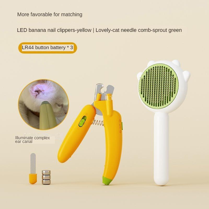 Cat Nail Scissors Special Pet Dog Nail Clippers Artifact Anti-Bleeding Cat's Paw Cat Scissors Nail Clippers