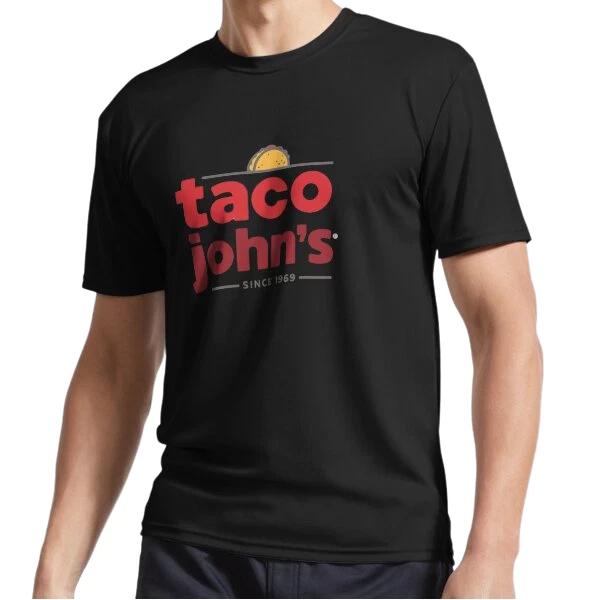 

New Taco John s (Mexican Grill) Active Logo T-Shirt Funny Size S to 5XL S