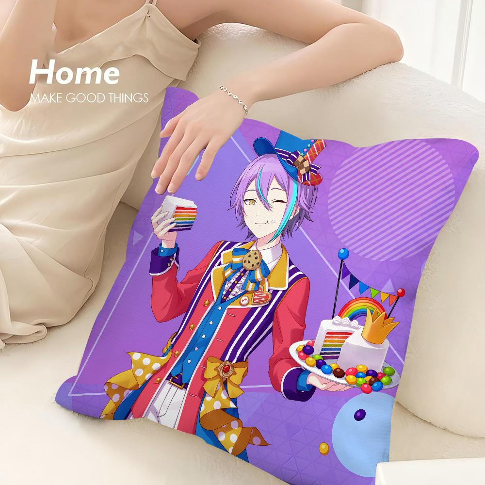 K-Kamishiro Rui Anime Pillow Case 3D Print Polyester Fiber 40*40 cm Home Sofa Throw Pillow Cover Decoration Festival Gift