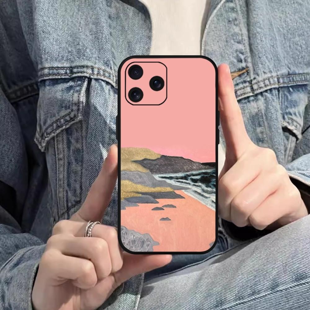 March Avery Art Phone Case For Xiaomi 10 12 Poco M3 X3 Nfc Redmi 10 11S Lite Ultra 4G 5G Black Soft Shell