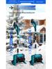 Compact Wireless Lithium Battery Snow Blower: Foldable, High-Power, Portable Snow Shovel for Outdoor Use