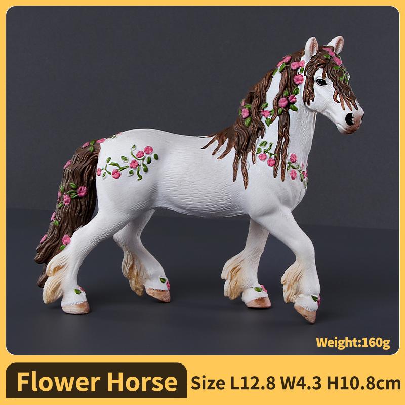 Realistic Wild Horse Action Figure Plaything - Collector-Worthy Animales Miniature Children-Friendly Perfect Present for Animal Lovers