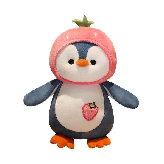 25cm/40cm Penguin Pillow Lovely Expression Creative Bedroom Decoration Penguin Doll Pillow Plush Toy Christmas Gift