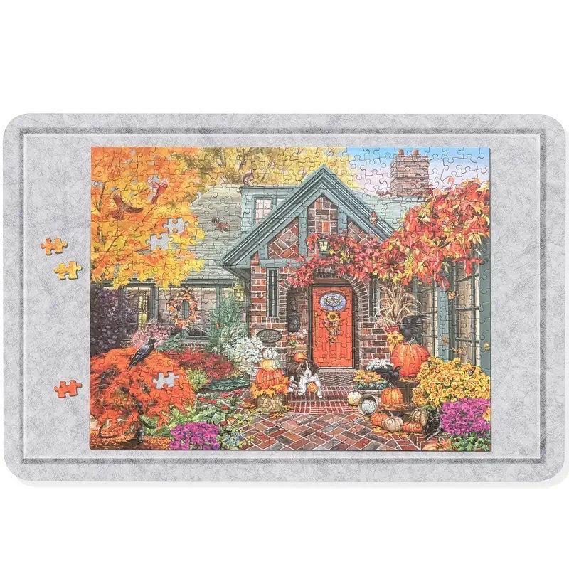 Educational Felt Puzzle Board for Kids - Cross-Border Bead Toy