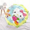 1pc Hello Kitty Spring Picnic Umbrella with Plastic Handle,Suitable for All Seasons Home Travel Outdoor UmbrellaSanlio705