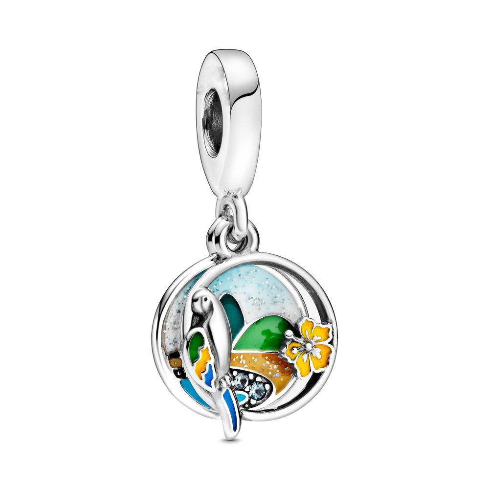925 Silver Turtle Chameleon Ocean Pendant Charm DIY Bead for Bracelet Fashion Jewelry New
