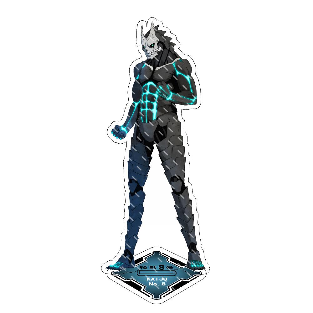 Kaiju No.8 Anime Peripheral Reno Ichikawa KAFKA HIBINO Acrylic Stand Figure Model Desktop Decoration Fans Collect Gifts