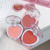 Lameila Heart Shaped Blush Natural Glow For Students