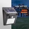 Guan'an Solar Powered Motion Sensor Waterproof Outdoor Wall Light