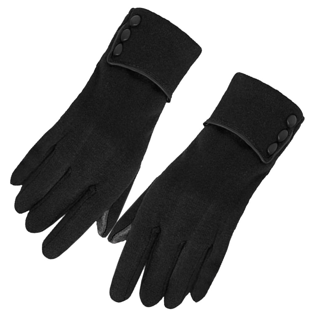 1 Pair of Winter Gloves Thermal Gloves Outdoor Warm Mittens Warm Touch Screen Gloves Full Finger Mittens Windproof Cold
