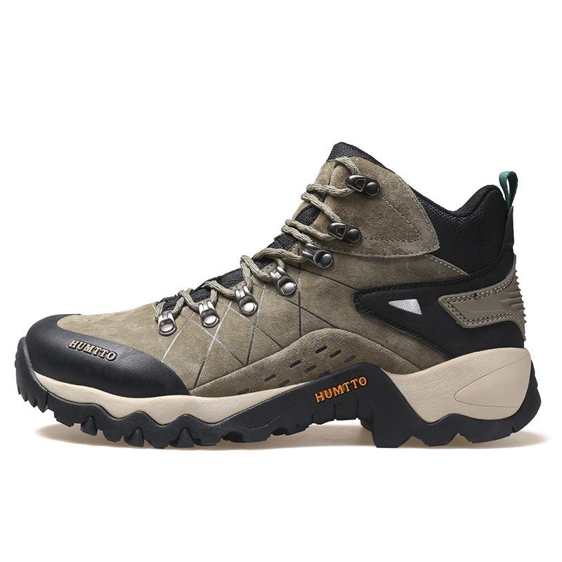 Hantu official outdoor off-road shoes autumn and winter waterproof and non-slip hiking shoes professional desert camp high-top hiking shoes men