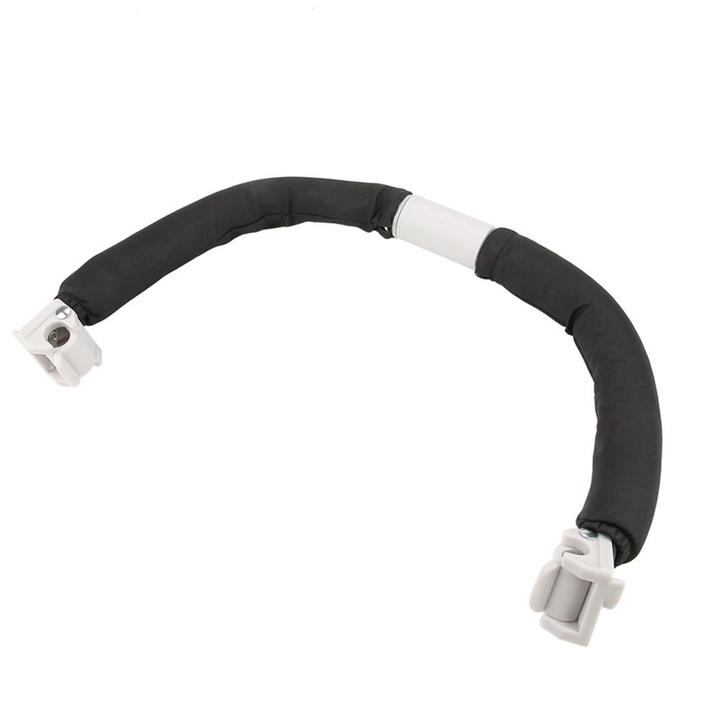 Baby Stroller Handle Handlebar Armrest Bumper Bar Black