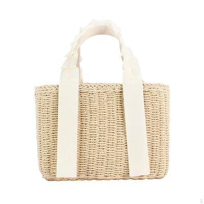 Artisanal Handbag Top Handle Tote for Summer Getaways