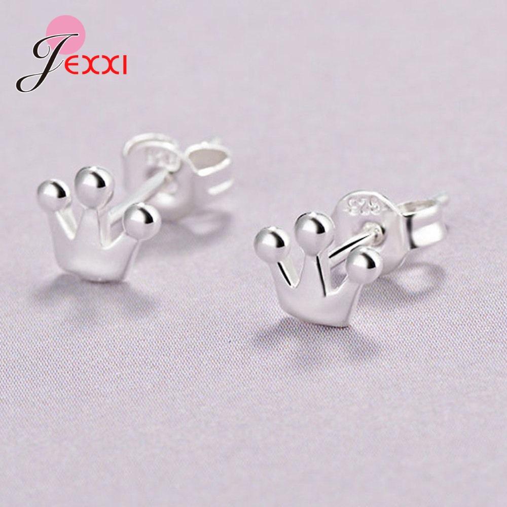 Promotion Sale 11 Option S925 Silver Stud Earring for Little Girl Ear Decoration Birthday Gift 925 Sterling Silver Jewelry