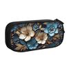 Cute Fashion Trend 3D Flowers Pencil Case for Boys Girls Large Storage Luxury High 3D Floral Pencil Pouch School Supplies