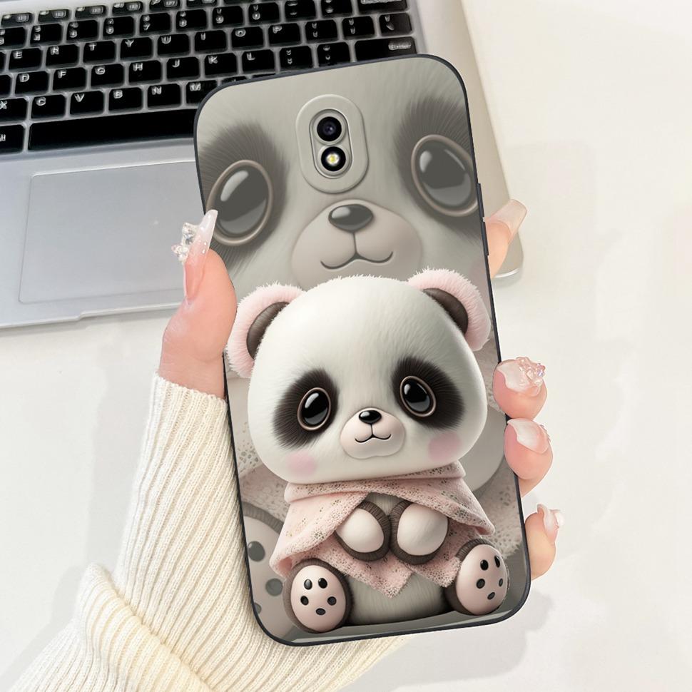 Cute Panda Cover For Samsung J7 2017 Case SM-J730F Silicone Soft TPU Fundas Phone Case For Samsung Galaxy J7 2017 Coque Bumper