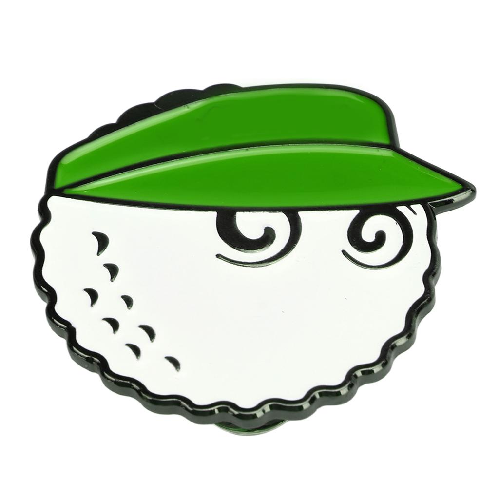 Golf Ball Hat Clip Marker Detachable Golf Cap Clip Marker for Men Women Golfer Golf Accessories Supplies Green