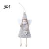Soft Texture Home Decor Christmas Angel Doll Decoration, Plush Fairy Girl Pendant, Tree Hanging Decorative Garlands for Windows Ornament Winter
