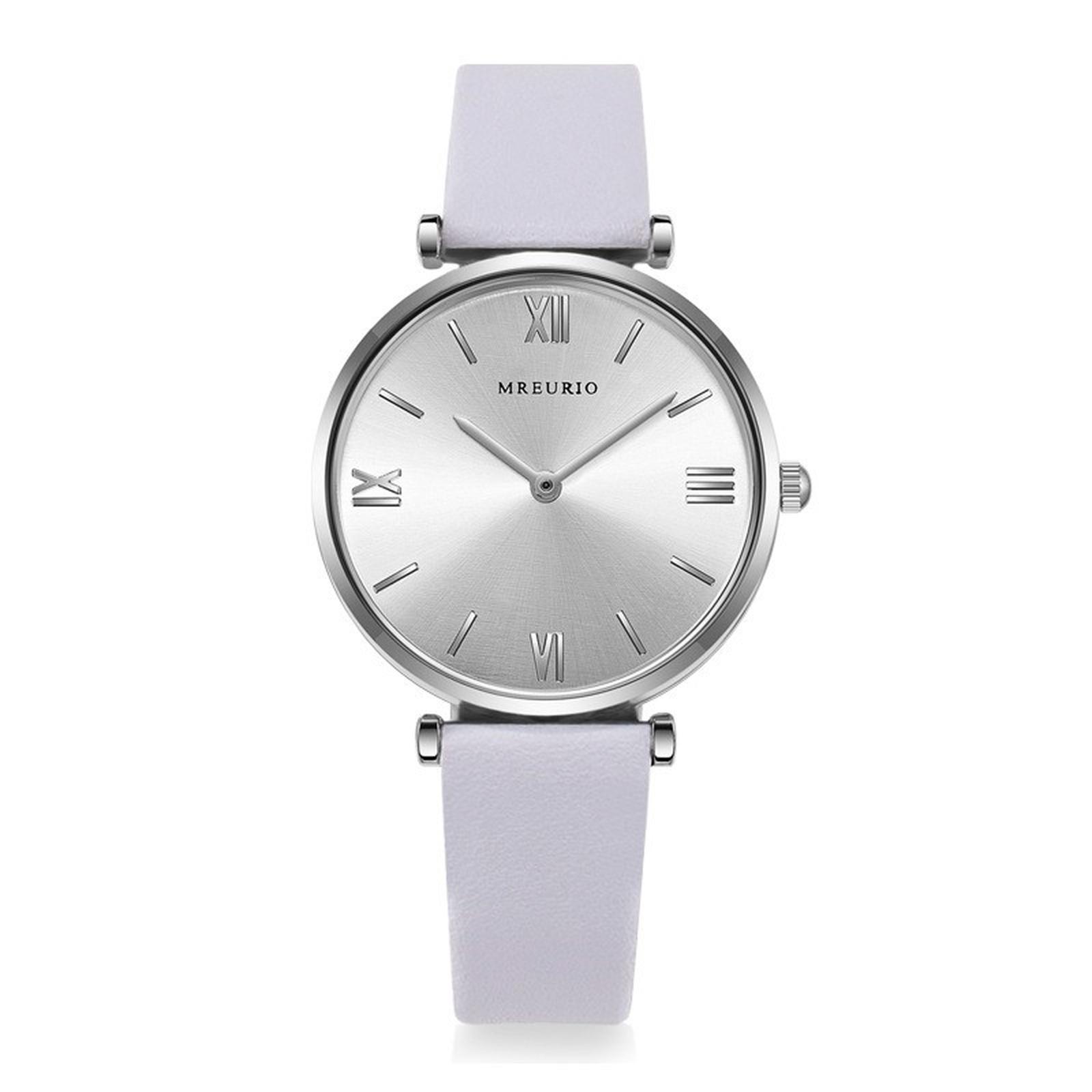 

Women Fashion Leather Watch One Size белый