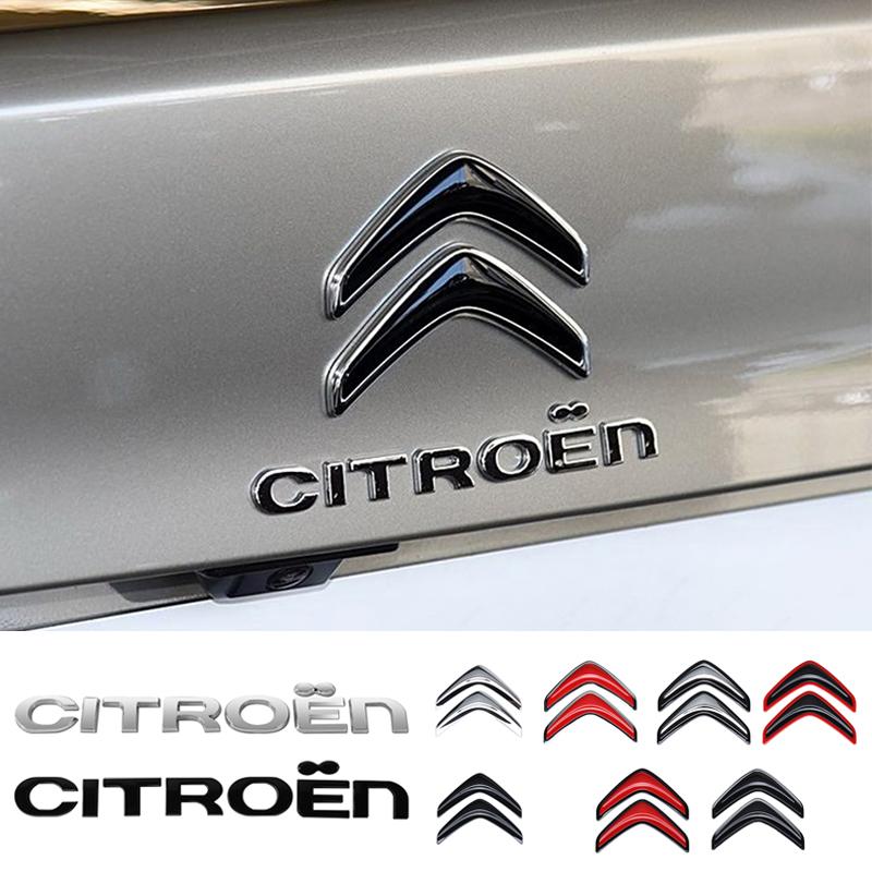 Adesivo Lettera Logo Anteriore/Posteriore Auto ABS Portiera Bagagliaio per Citroen Picasso Elysee Berlingo Xsara C3 XR C4 Sega Aircross C5 VTS