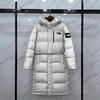 2025 Authentische US Winter Daunenjacke, Unisex, 700er Bauschkraft Weiße Entendaune, Langer Schnitt, Kälteschutz, Warme Pufferjacke