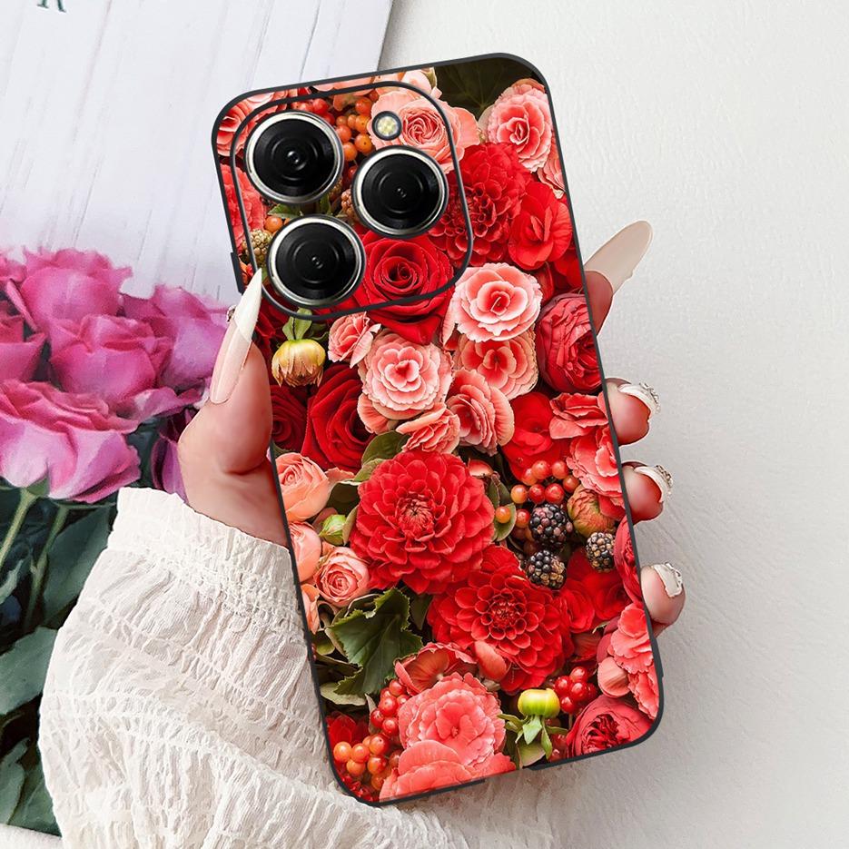 Für Tecno Spark 20 Hülle Spark 20C BG7 BG7n Coole Drachenmuster Hülle Weiche Silikonhülle Für Tecno Spark 20 Pro Spark20 Pro+ Taschen