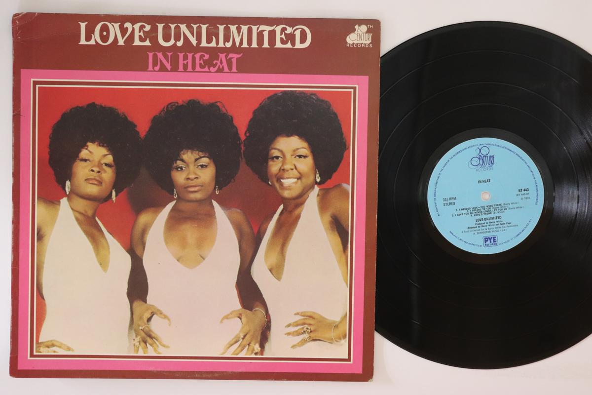 

LP Record LOVE UNLIMITED In Heat BT443 20TH CENTURY 1974 UK SoulFunk Used