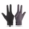 1Pc Left Hand Billiards Glove Three Finger Snooker Billiard Glove Non Slip Stickers Elasticity Billiard Training Gloves