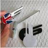 Clip Grille Sticker For F-TYPE E-PACE F-PACE XE XF XJL R S Sport Emblem Sticker Car Front Grille Badge Sticker Accessories