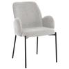 Upholstered Chair Gusto Fabric Grey