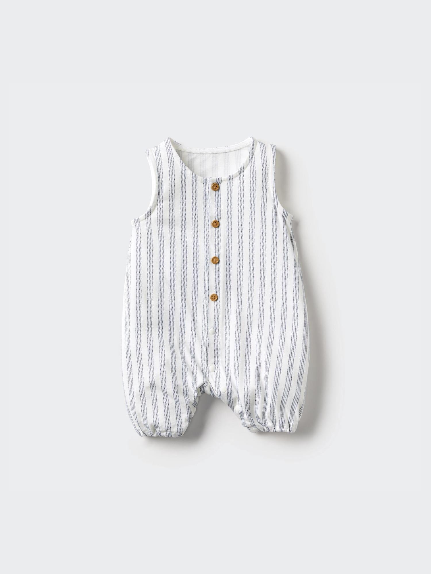 

Uniqlo Japan Short Alls Sleeveless Front Opening 67 BLUE/60