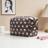 Stylish Strip Makeup Bag Portable Travel Large Capacity Lipstick Storage Bag Handbag Cosmetic Bag Toiletry Bags Girls Gifts