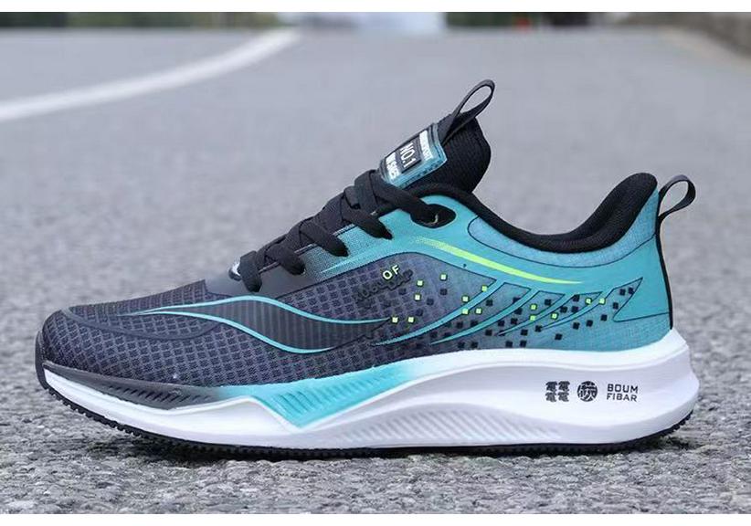 Plus Size Breathable Mesh Couple's Sports Shoes - Lightweight, Thick Sole, Comfortable Lace-up Casual Sneakers for Men