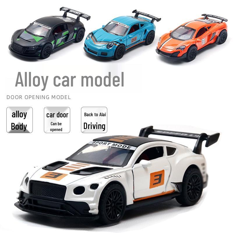 Bagged Alloy Model Sporting Car Ornament - Boys' Toy Gift