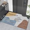 Light Luxury Door Floor Mat Entry Door Entrance Entrance Door Mat Entry NonSlip Foot Mat Crystal Velvet Floor Mat