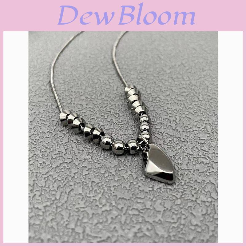 Geometric Stainless Steel Collar Necklace With Polished Finish For Minimalist Style