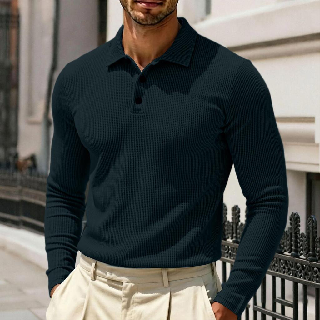 Men's Color Long Sleeve Shirt