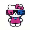Hello Kitty Cat PVC Rubber Decorative Shoe Buckle - Flower Accessory 