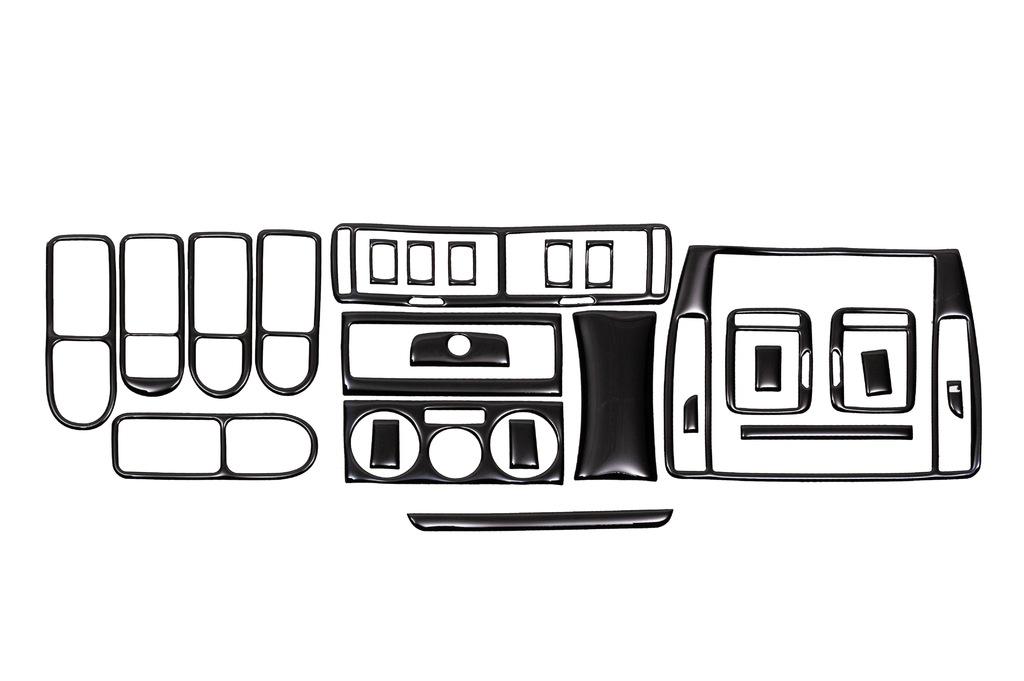 Panel Covers 2004-2005 Piano Black for Volkswagen Passat B5