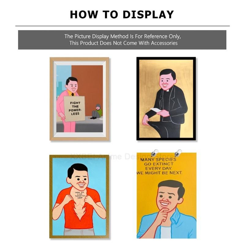 1ks Moderní Joan Cornella Humor Citáty Plakát Samolepka Ložnice Pracovna Nástěnné Umění Závěsný Obraz Dekorace Vysoce Kvalitní Tištěný Materiál