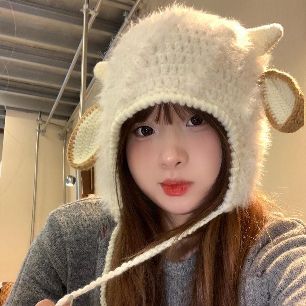 Ear Protection Winter Hats for Women Keep Warm Furry Hat Cute Plush Hat Autumn Winter