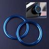 2pcs Blue Front Door Audio Speaker Frame Cover Trim Fit for Toyota Corolla 16-18