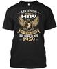 Echte Legenden werden im Mai 1959 geboren Aber das T-Shirt Hergestellt in den USA Größe S bis 5XL