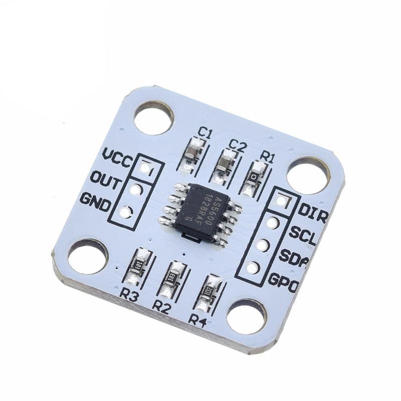 1/5/10PCS AS5600 Magnetic Encoder Module Magnetic Induction Angle Measurement Sensor 12bit High Precision 12bit 3.3V for Adui+no
